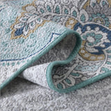 Paisley Aqua Teal Täcke Set Carvallo