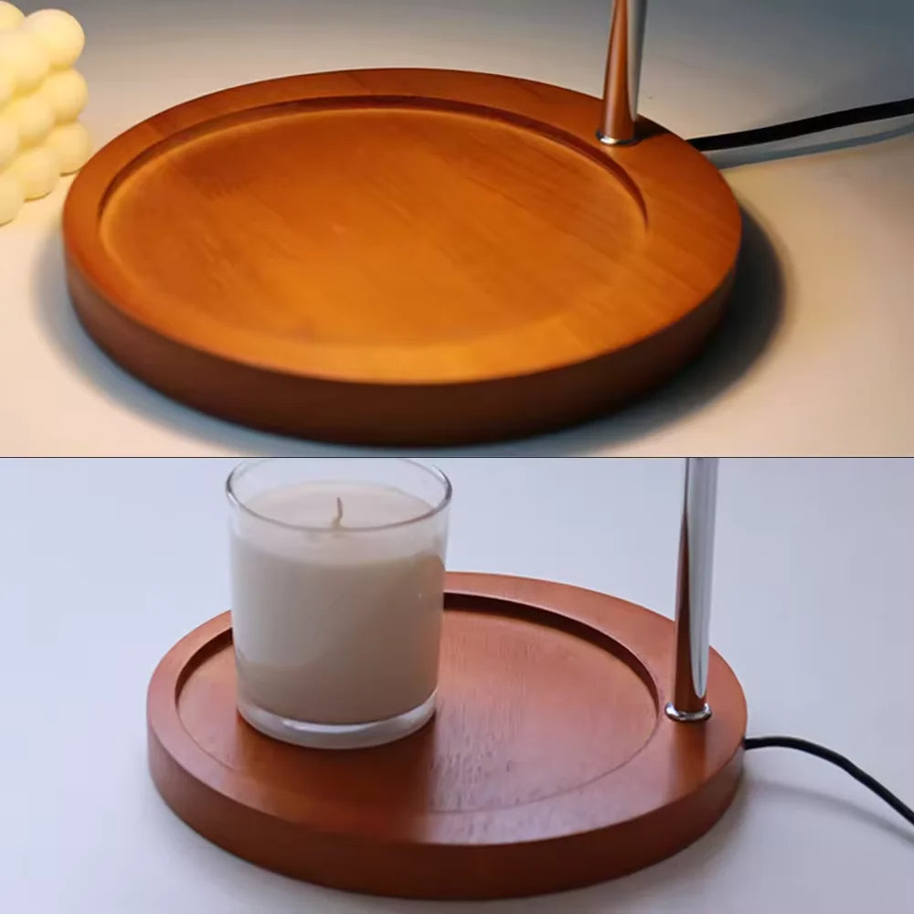 Retro Glasljusvärmare Lampa Carvallo