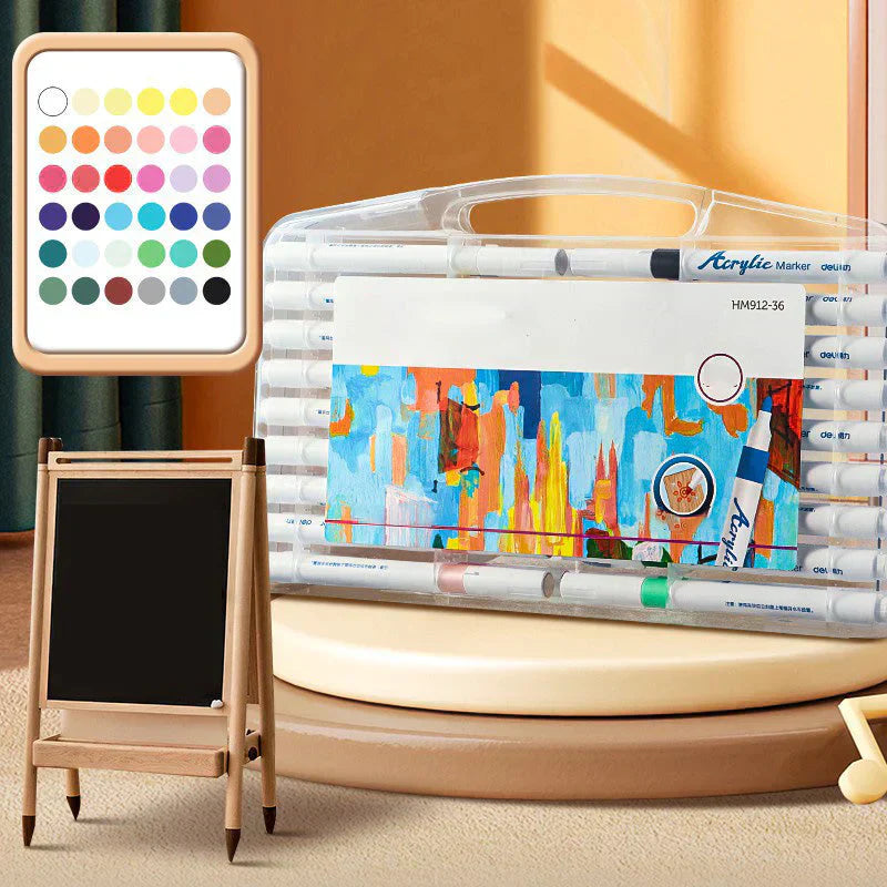 Carvallo - Färggalna äventyr, akrylmärke Carvallo