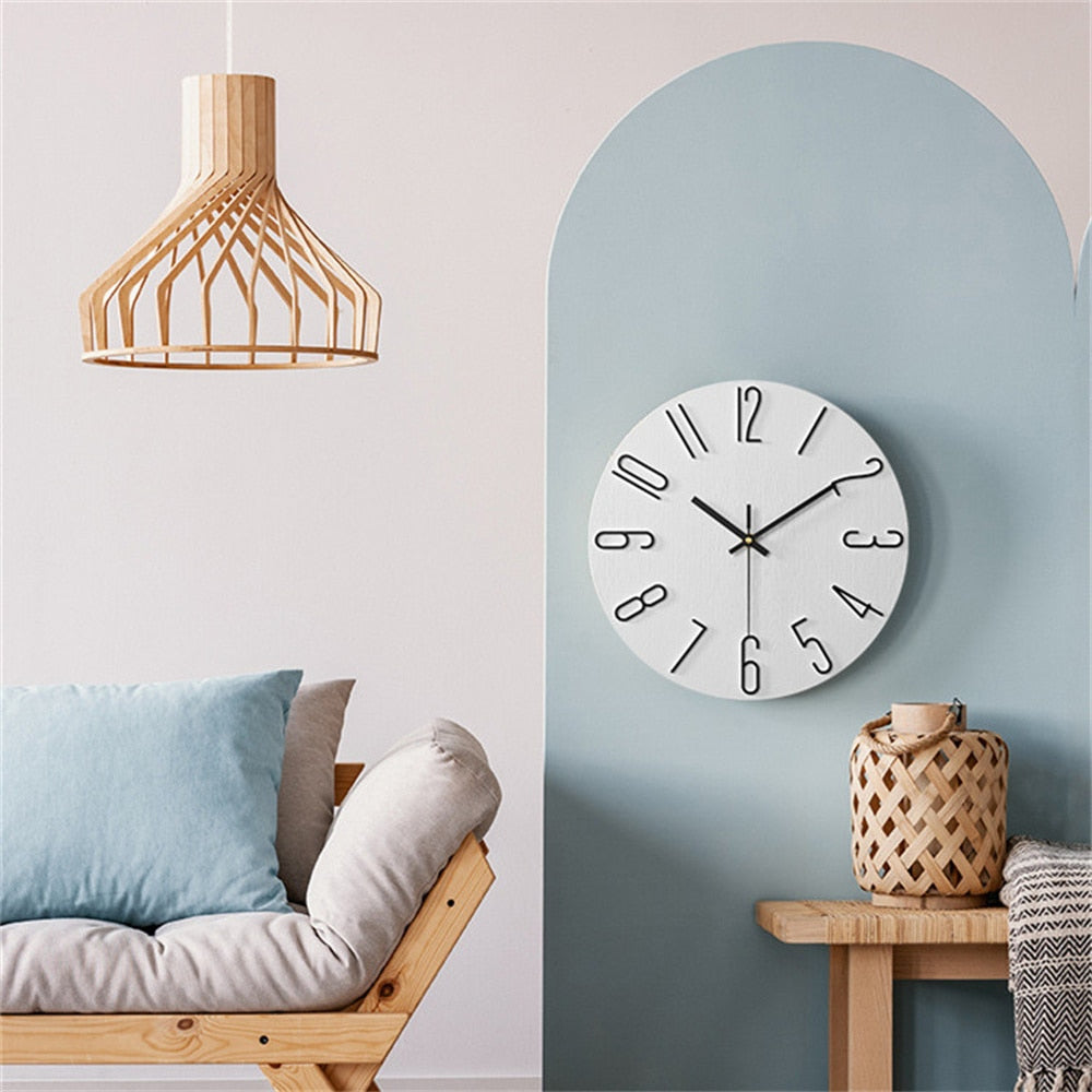 RegalTick - Minimalist wall clock for modern decor Carvallo