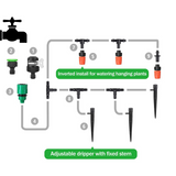 Automatisk bevattningssystem Set – Droppbevattning för trädgårdsväxter Carvallo