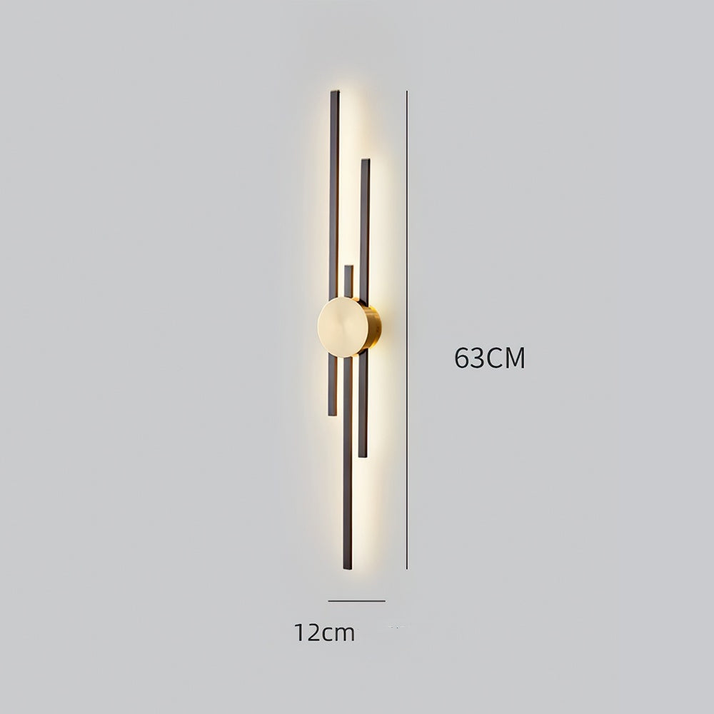Vägglampa Modern LED Järn Vertikal Armatur Carvallo