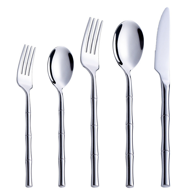 Aldomara Gold & Silver Rostfritt Stål Bestickset Carvallo