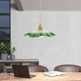Vintage Floral Glass Pendant Light | Retro Elegance | Warm Glow | Justerbar Hängande | Brick by Brick Carvallo