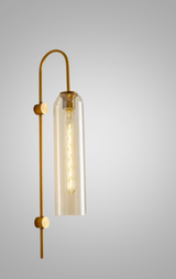 GlassGlow - Modern LED Vägglampa av Glas Carvallo