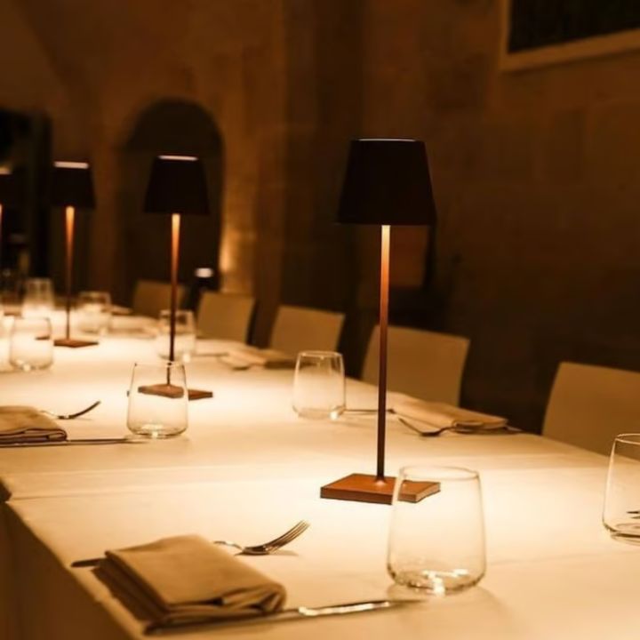 Carvallo - Bärbar trådlös LED-bordslampa Carvallo