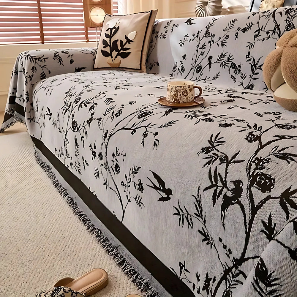 Ormel Elegant Chenille Sofföverdrag Carvallo