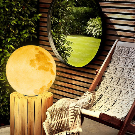 Utomhus Globe Sol Resin Puts Lampa Carvallo