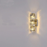 CrystalLuxe - Kunglig Sovrums Vägglampa Carvallo