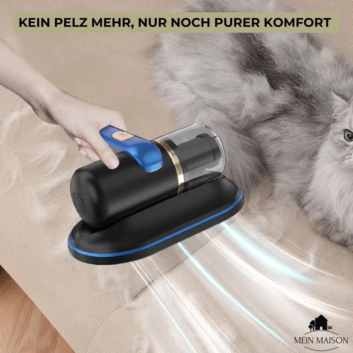 Carvallo - Dammsugare för avlägsnande av hushållsmidd Carvallo