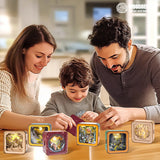 Atmosfärisk 3D Julhus Lampa Skala - Varm LED Ljus och Unik Dekoration Carvallo