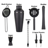 Cocktail Shaker Set med Ställ – 8-delars Barset för Hemmabaren Hemnix