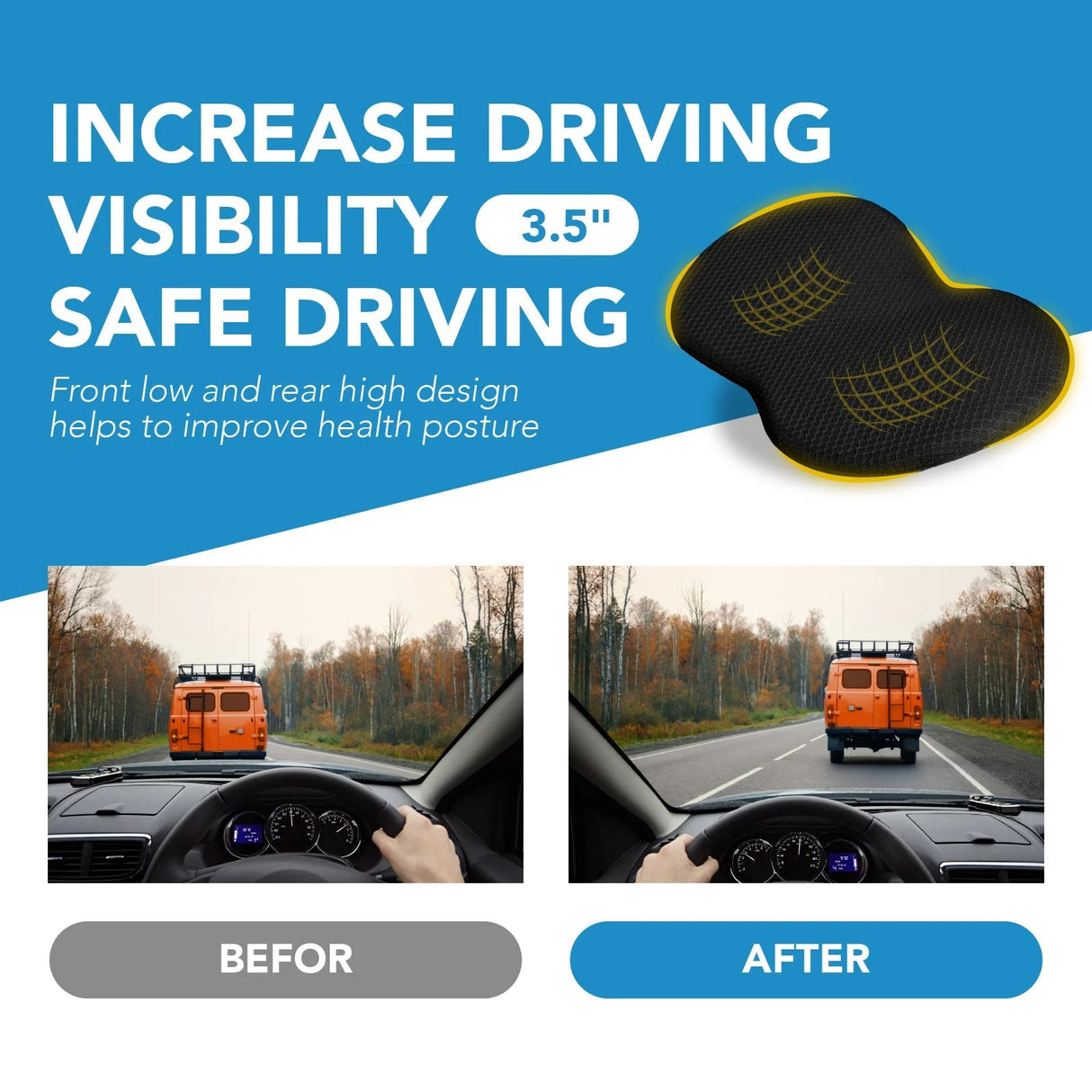 Bilbälteskudde för vuxna Carvallo