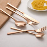 Bestickset Rostfritt Stål Modern Silver 30 delar Carvallo