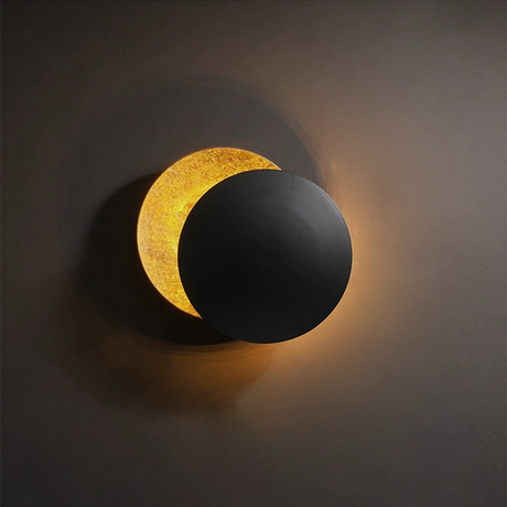 Rotating Round Wall Light | Modern LED Fixture | 7.8–9.8 tum | Creative Iron Design | Brick by Brick Carvallo