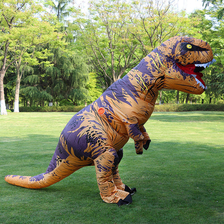 Uppblåsbar T-Rex Dinosaurie-Utklädnad-BB-Hemnix