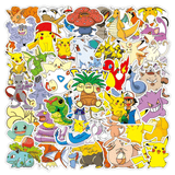 Poke Klistermärken Set – 50 Unika Stickers för Samlare och Fans-Övriga Leksaker-BB-D-Hemnix