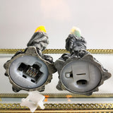 LED-Ljushållare med Skelett Hand – Skrämmande Halloween Dekoration, Rökfria Ljus för Fest och Hem-halloween-BB-Hemnix