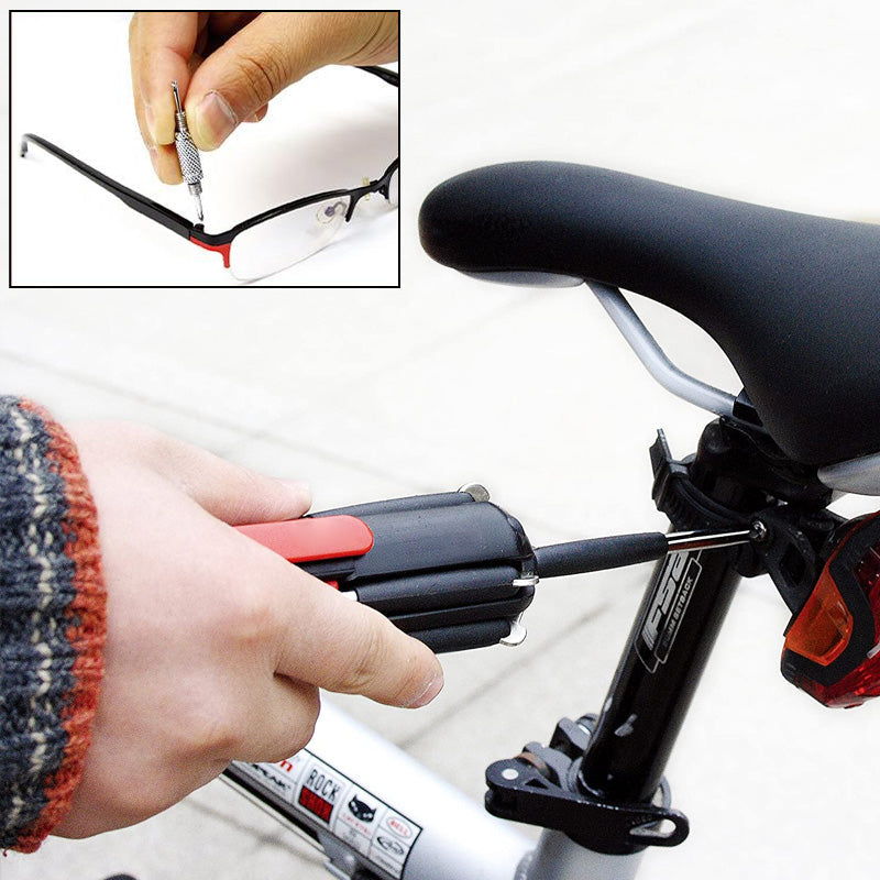 Carvallo - 8-i-1-skruvmejsel med LED-ficklampa Carvallo