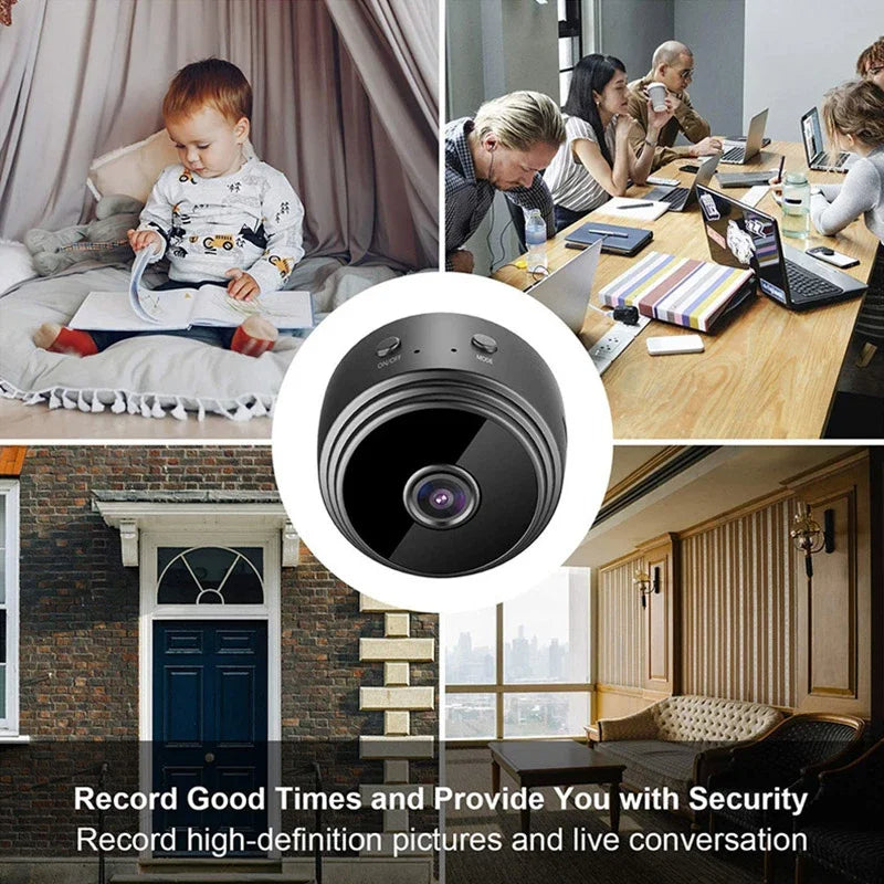 1080p Magnetisk WiFi Mini Säkerhets Trådlös Kamera Carvallo