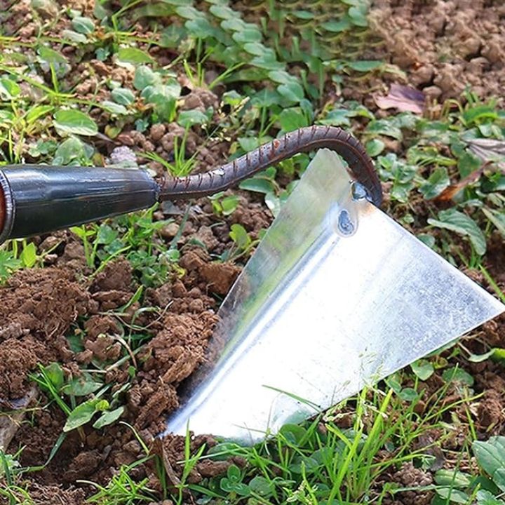 Triangle Garden Hoe – Lätt ogräsborttagare och jordlösare med dubbel funktion MILA Sverige