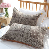 Eleganta Bomull Kuddöverdrag – Traditionell Arv Utseende Carvallo