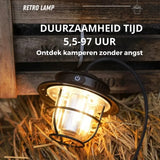 Uppladdningsbar LED-campinglampa Carvallo
