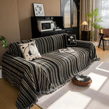 Regal Stripes Chenille Sofföverdrag Carvallo