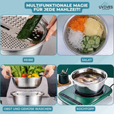 Carvallo - 6-i-1-bassäng i rostfritt stål Carvallo