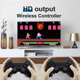 HDMI 4K TV Spel Stick Konsol | 64GB med över 20 000 Retro Spel & 2 Trådlösa Gamepads Carvallo