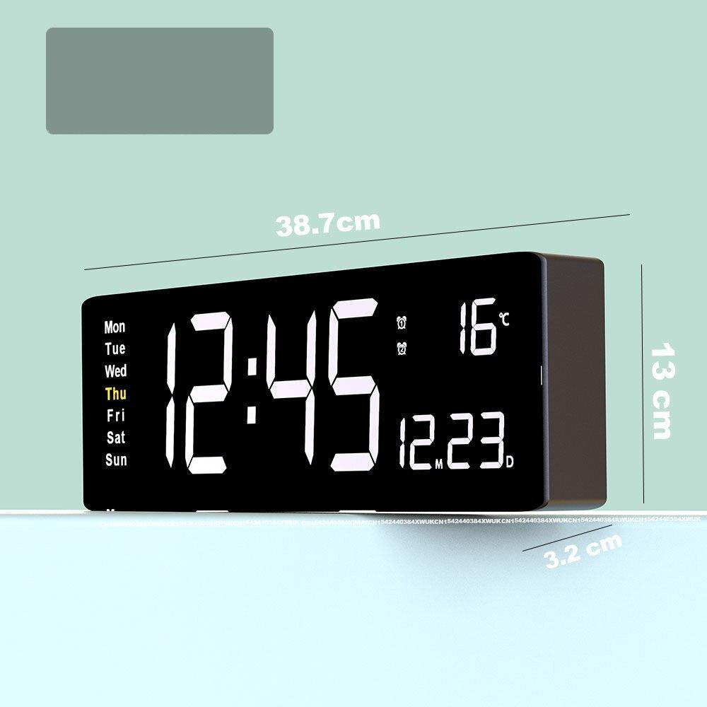 Carvallo - Elegant digital klocka med ljus skärm och modern design för varje rumsinredning Carvallo