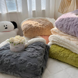 Snugglefilt med blommönster Carvallo