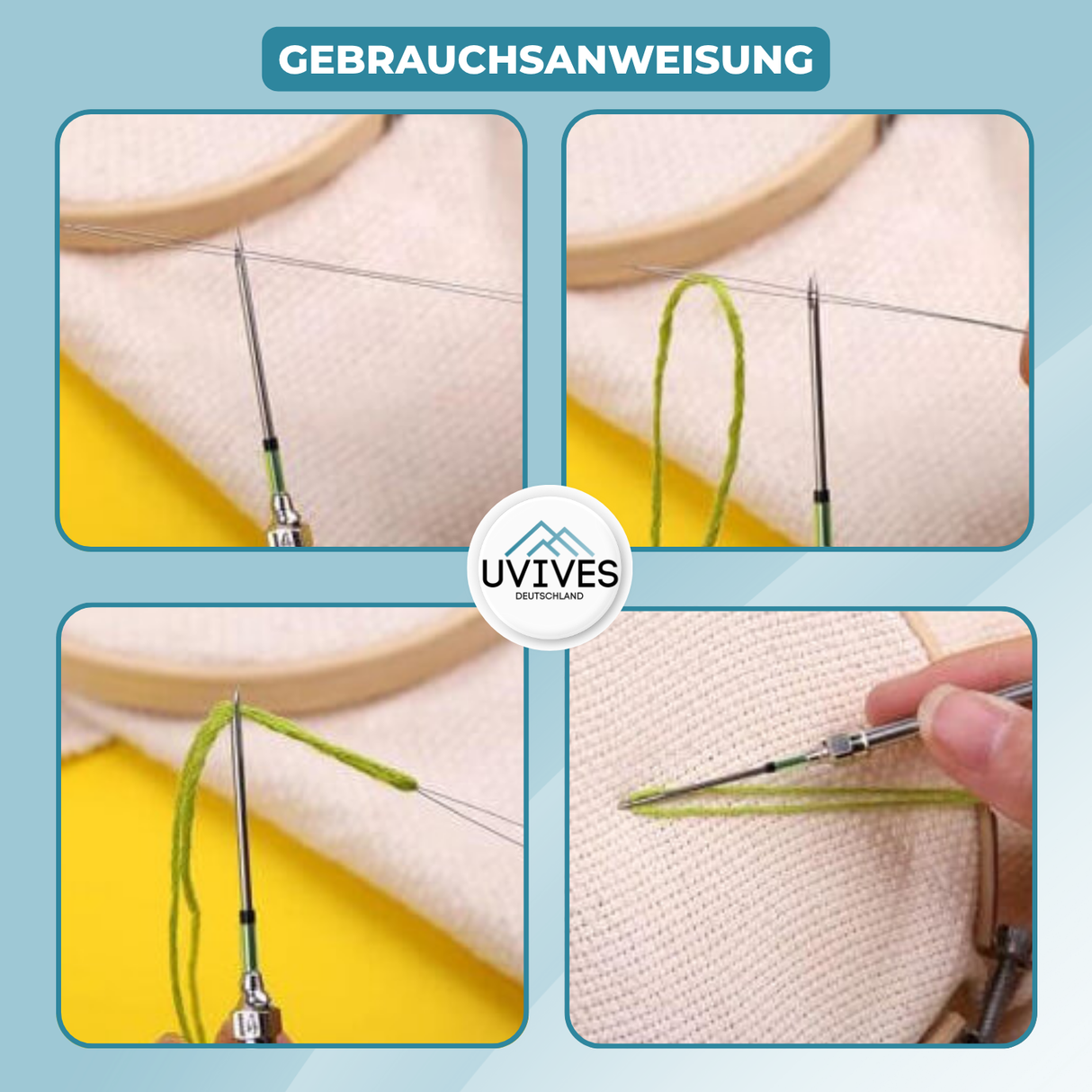 Carvallo – Stickkonst, så enkelt som aldrig förr! Carvallo