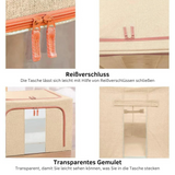 Carvallo - Fällbar förvaringslåda med metallram och fönster Carvallo