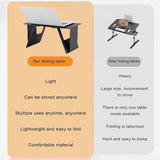 Pappers-tunn Laptop Bord - Bärbart & Lätt Mini Bord för Studier och Läsning Carvallo