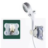 Portabel elektrisk dusch för utomhuscamping med temperaturdisplay Carvallo