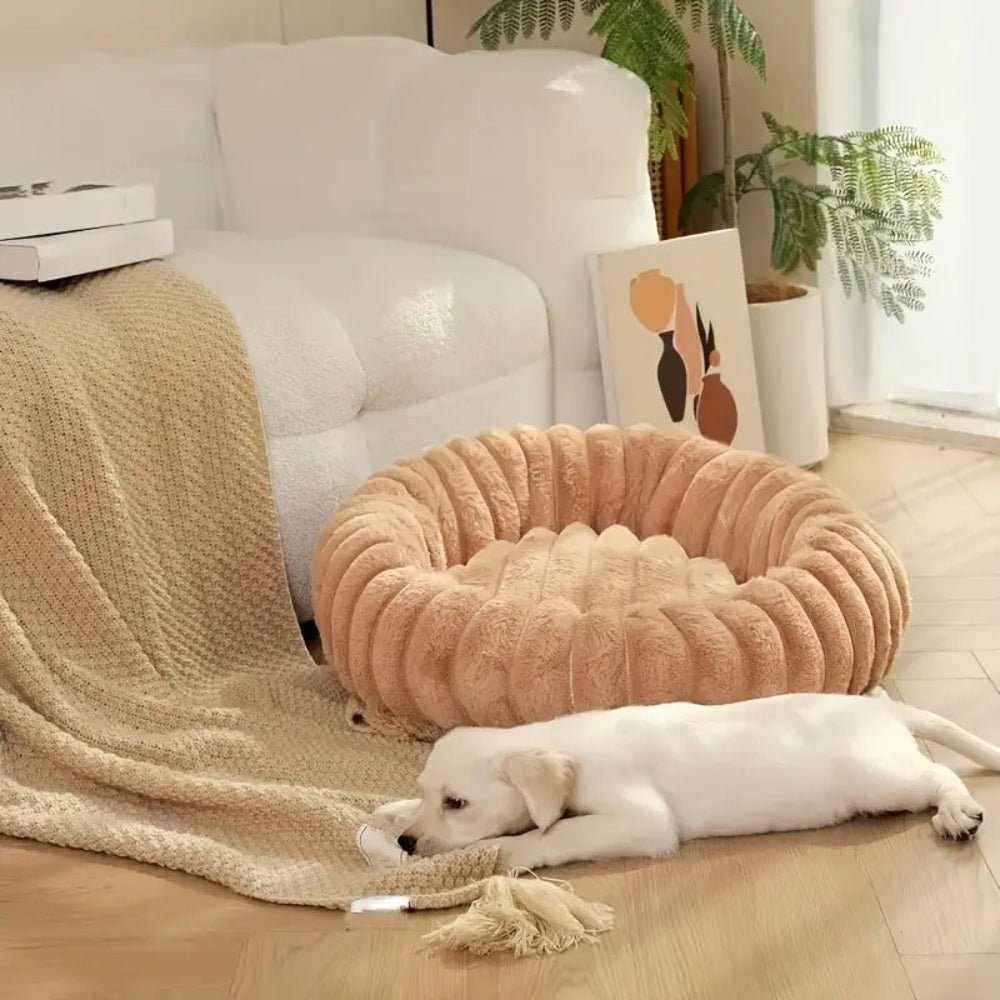 Mysig Haven Round Pet Bed - ultimat komfort MILA Sverige
