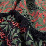 Vibrant Begonia Fruit Bandtassel Filt Carvallo