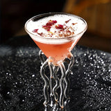 Carvallo - Unik bläckfisk-inspirerad Martini-glas för stiliga hembarer Carvallo