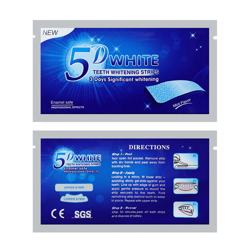 5D Gel Tandblekningsremsor-tandblekning-BB-Hemnix