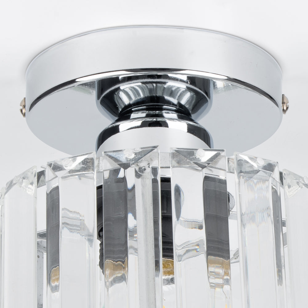 Modern Flush Mount Ceiling Light – 1-Ljuskälla Hall Fixture Carvallo