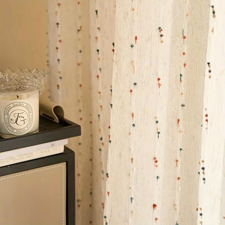 Sugar Bean Regnbåge Tyll Gardin Carvallo