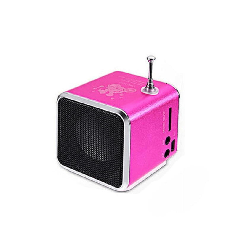 Mini Radio Bluetooth Högtalare-Kök-BB-Rosa-Hemnix