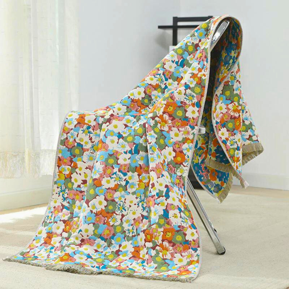 Opulent Flora Vändbar Handduk Carvallo