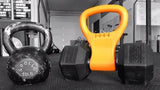 Kettlebell Hantelgrepp – Justerbart, Lättvikt GYM Utrustning Handtag för Reseträning, Passar Alla Hantlar Carvallo