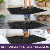 Mandala-mönstrad dörrmatta Carvallo