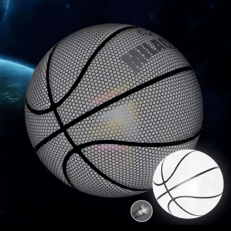 Lysande Reflekterande Holografisk Basketboll-Holografisk Basketboll-BB-D-Hemnix