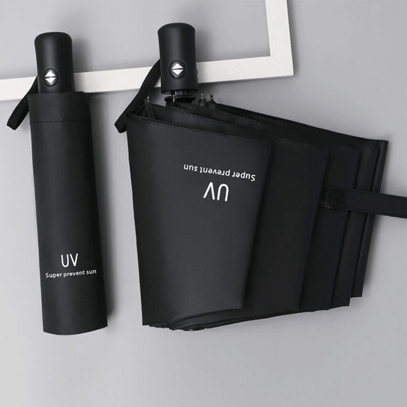 Automatisk Paraply-Personligt-BB-Svart-Hemnix