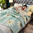 Sunny Daisy Cozy Blanket Carvallo