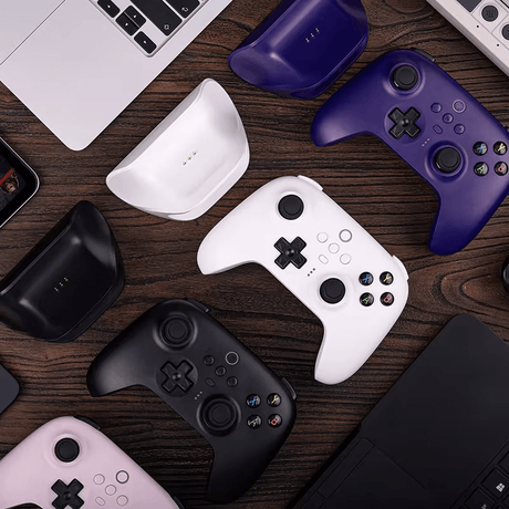 Ultimat 2.4G Trådlös Kontroller - Hall Effect Joystick Uppgradering för PC, Steam Deck & Android Spel-Sällskapsspel-BB-Hemnix